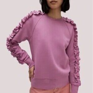 Kate Spade Ruffle Sleeve Pullover